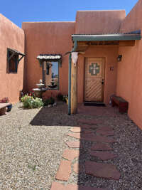 Courtyard entry to Casa de Suenos