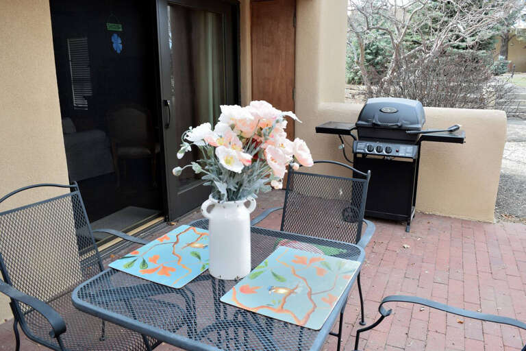 Patio dining and grill