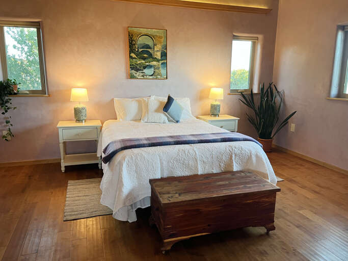 Beautiful queen bedroom