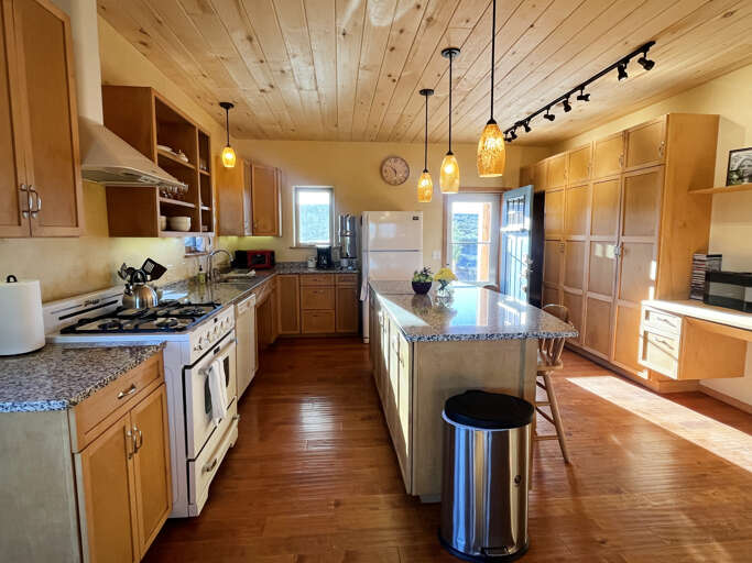 Super functional well-stocked kitchen