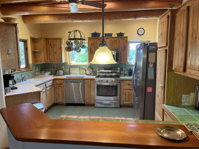 Kitchen from the bar