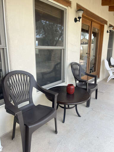 Patio seating