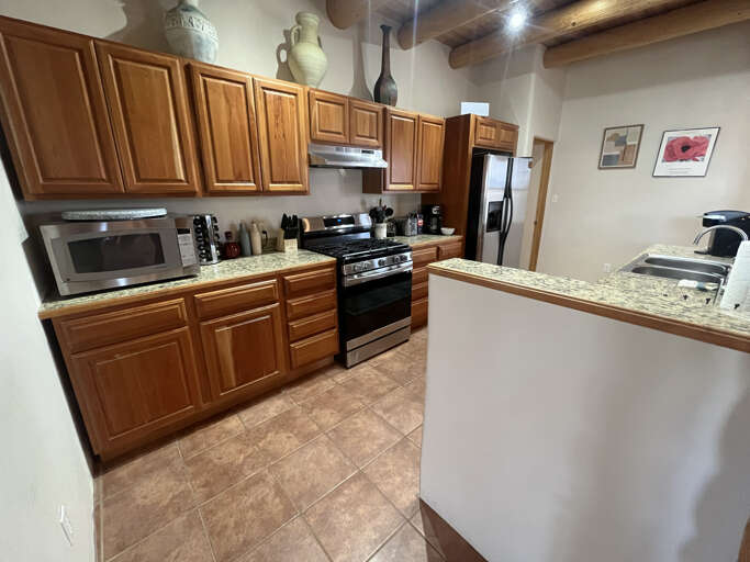 Kitchen cabinets and appliances