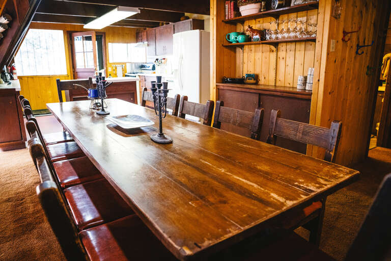 Dining table ready for your gatherings