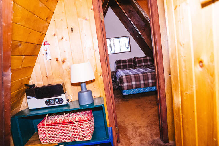 Loft door to second upstairs bedroom