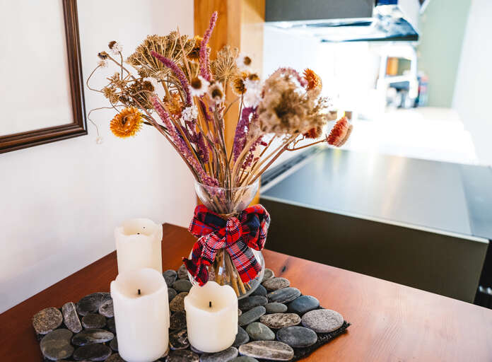 Welcoming decor