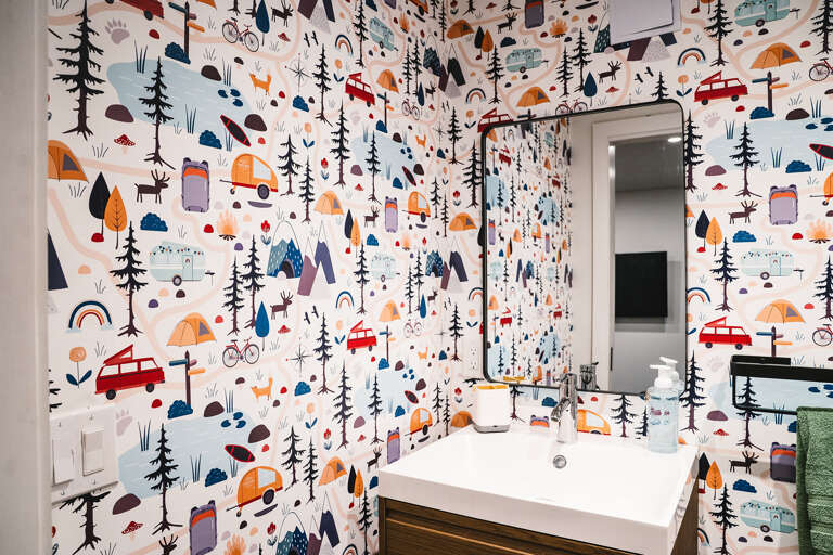 Adventure themed bathroom!