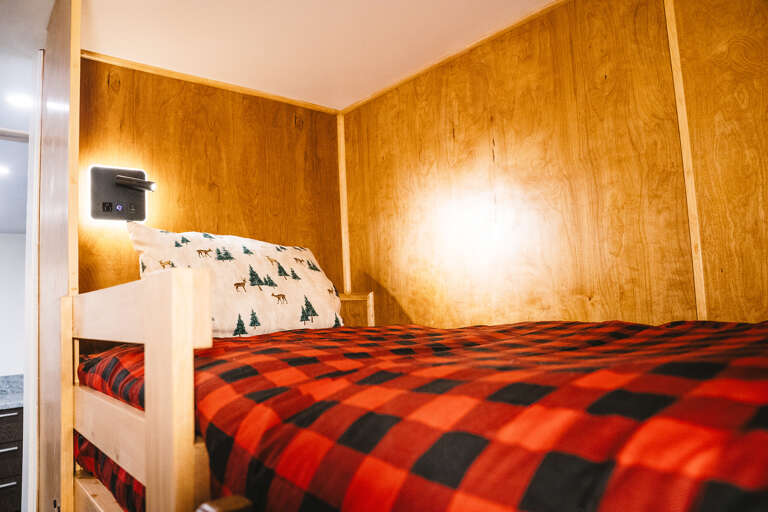 Cozy bunk beds