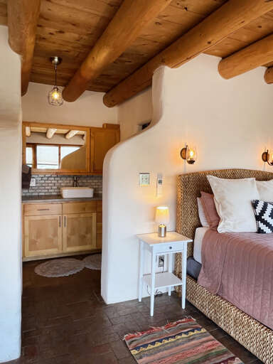 Your cozy adobe retreat awaits!