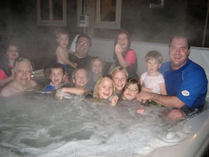 Guests in Hot Tub