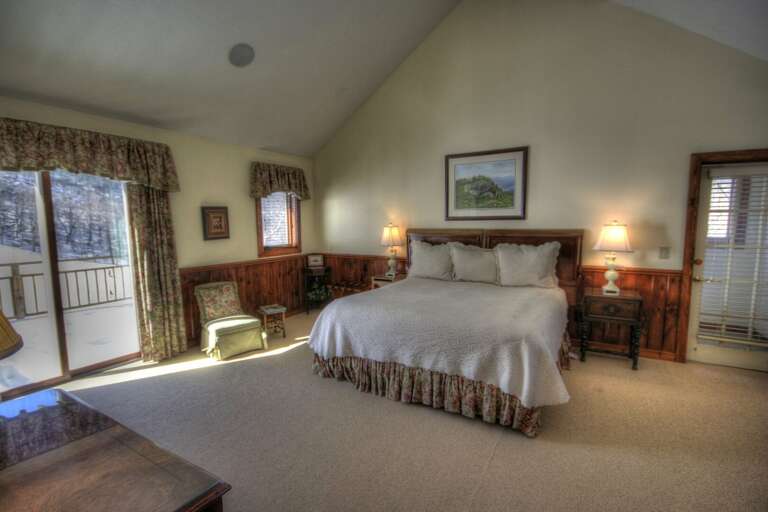 Master Bedroom With Lots of Natural Light