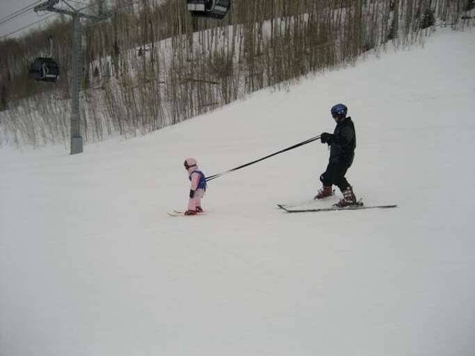 Skiing Young at Skiway 112
