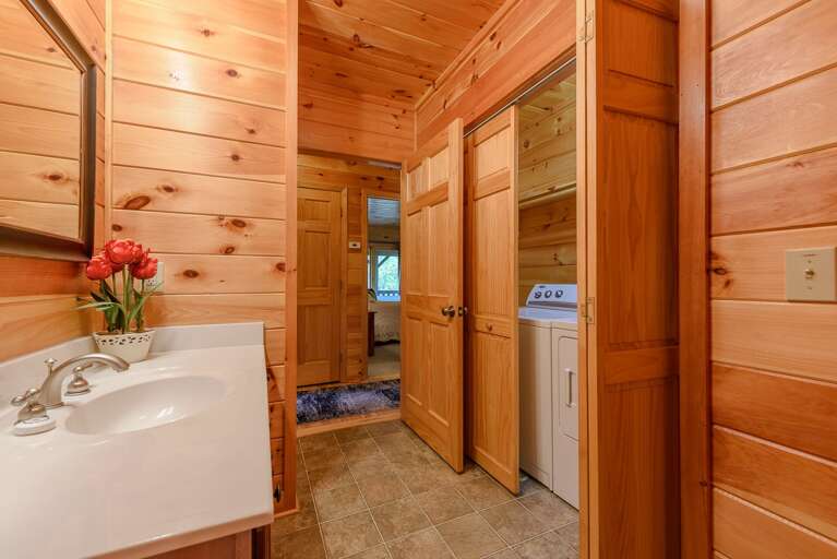Laundry Room and Bathroom Combo Laundry Room and Bathroom Combo