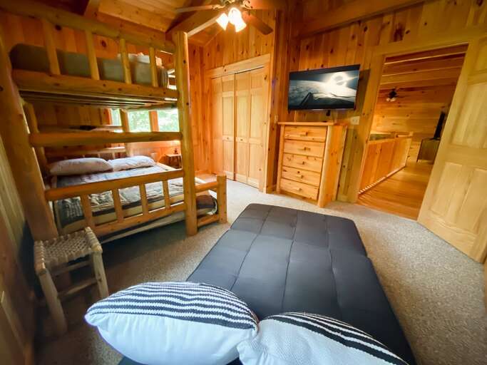 Twin Over Full and Twin Sleeper Chair Twin Over Full and Twin Sleeper Chair