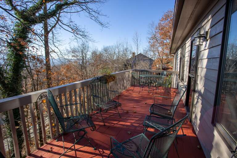 Ansley Heights Plenty of Seating on Back Deck