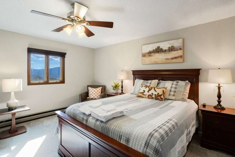 Mountain View from the Downstairs Queen Bedroom