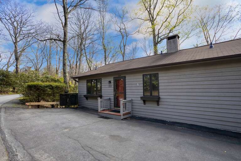 Paved Level Parking and One Step Entrance