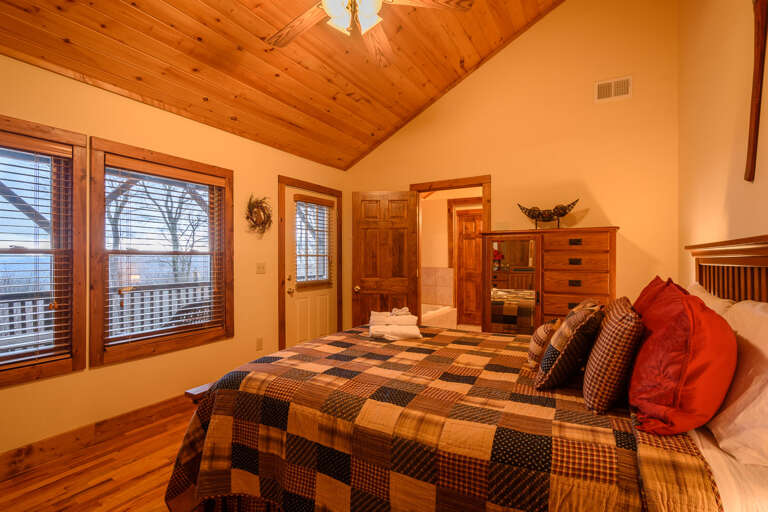 Appalachian Breeze Main Floor Master Suite