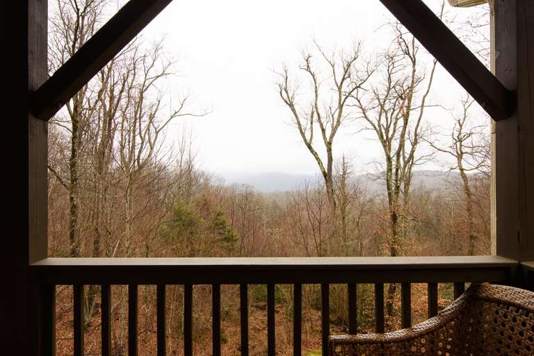 Appalachian Breeze View from Deck