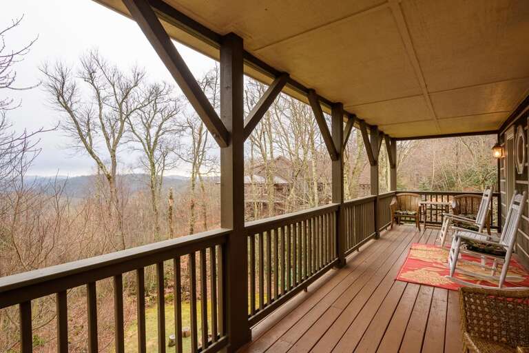 Appalachian Breeze View from Main Floor Deck