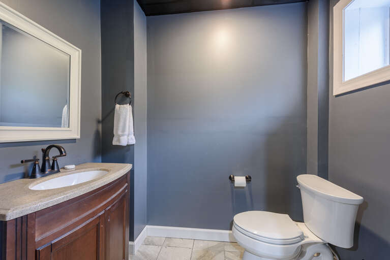 Half Bathroom in Theater Room