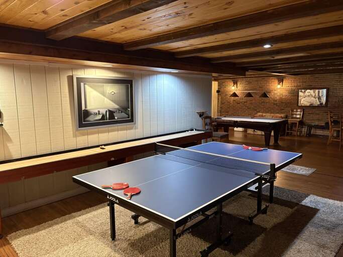 Lower level game room