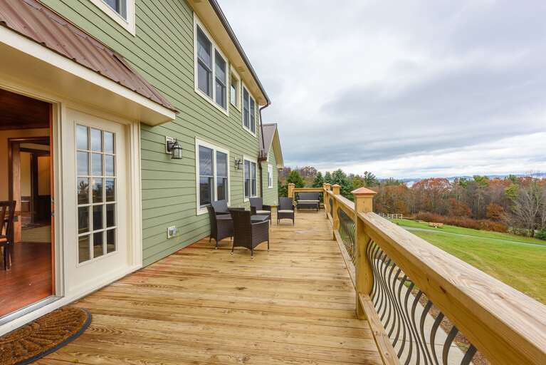 Rear Deck on Main Level