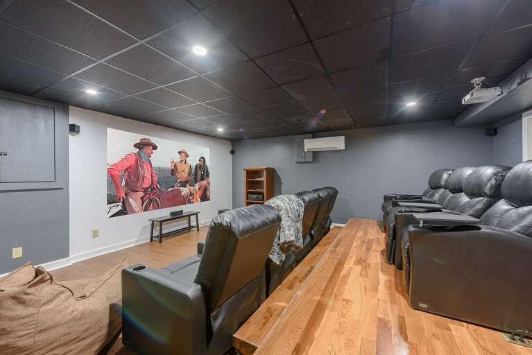 Theater Room on Lower Level
