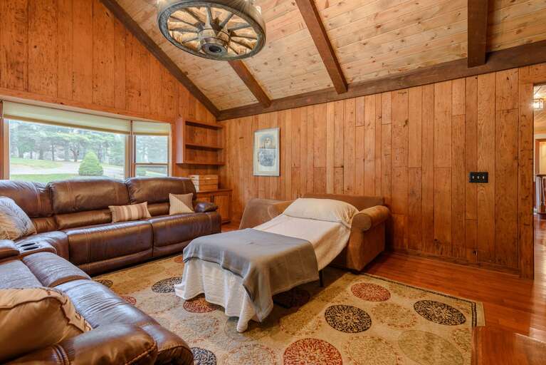 Twin Sleeper Sofa in Library