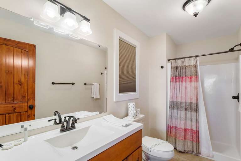 Ensuite Full Master Bathroom with Oversized Shower