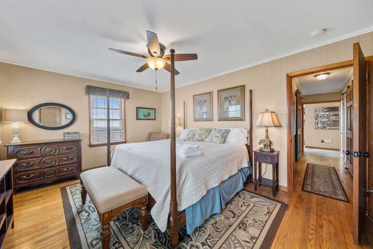 Main Level Master Bedroom Main Level Master Bedroom