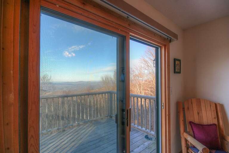 Amazing view from upstairs Bedroom and Deck