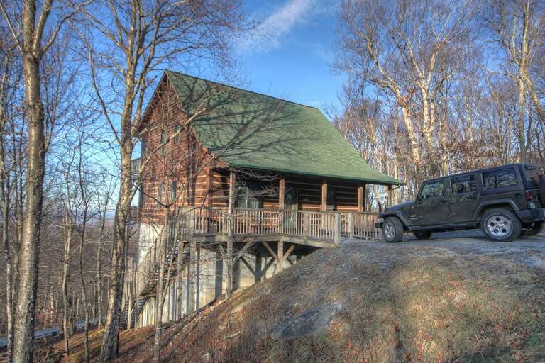 Front exterior of Bean Bag Cabin
