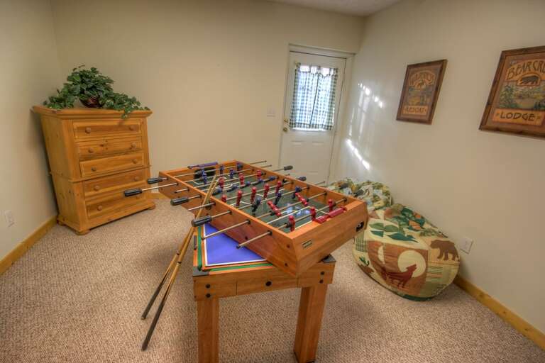 Numerous gaming options, all available with this Game Table