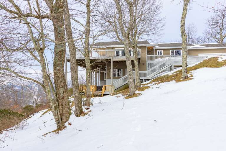 Bear The View Exterior from Side Yard