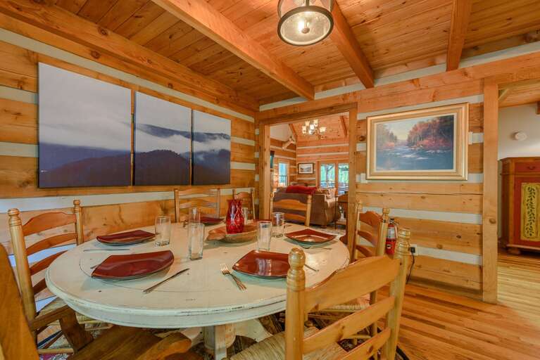 Dining Table Seats Six Guests