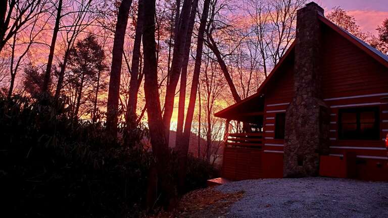 Sunrise at the Cabin
