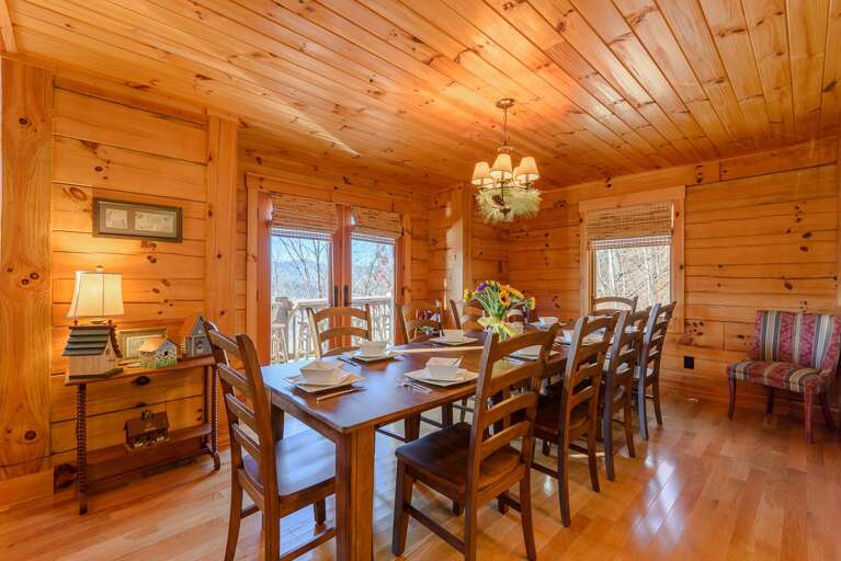 Downstairs Den with Leather Furniture