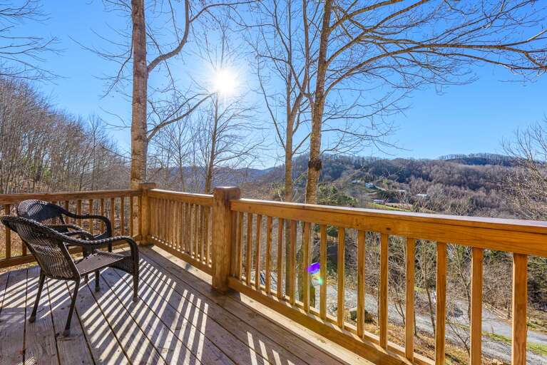 Master Bedroom Juliette Deck with Mountain Views