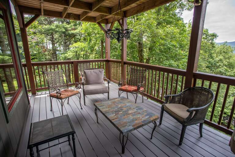 Peaceful Deck Setting
