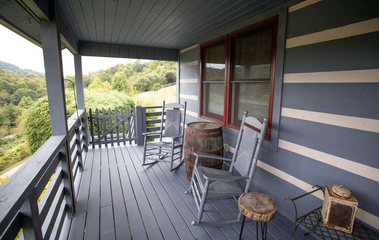 Seating on Front Deck Seating on Front Deck