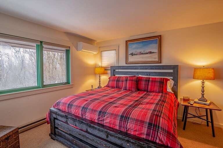 Master bedroom on upper level