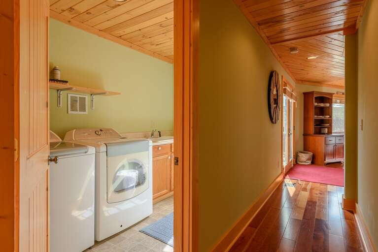 Main Level Laundry room, Hallway accessing bedrooms Main Level Laundry room, Hallway accessing bedrooms