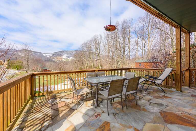 Patio with outdoor dining, views Patio with outdoor dining, views