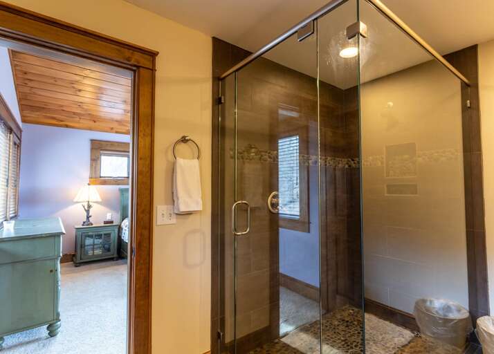 Master Bathroom with Heated Tile Floors