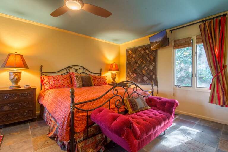 King Master Suite with HDTV