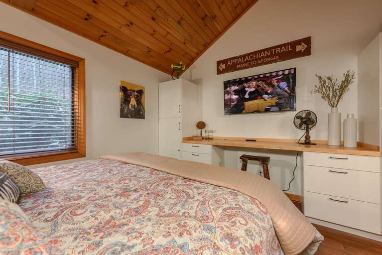 HD Smart TV in Bedroom