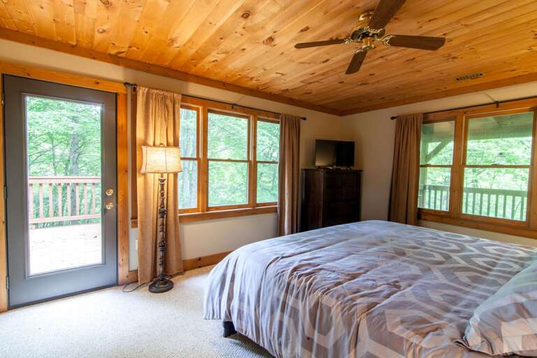 Master Suite with HDTV