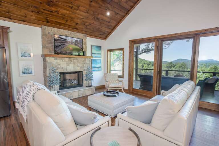 Mountain Views from Living Room of Dream Catcher