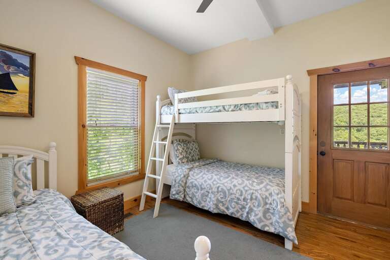 Bunk and Twin Bedroom on Lower Level